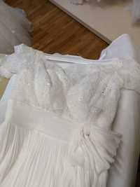 Rochie mireasa + voal DEMETRIOS Vera Sposa Colectia Air Barcelona