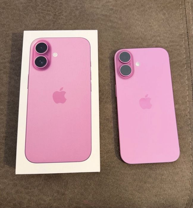 Iphone 16 roz pink 128GB Garantie eMag Baterie 100%