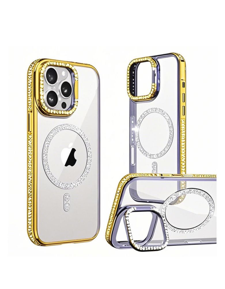 Iphone 16 / 16 PLUS 16 PRO 16 PRO MAX Husa Magsafe Luxury Suport Folie