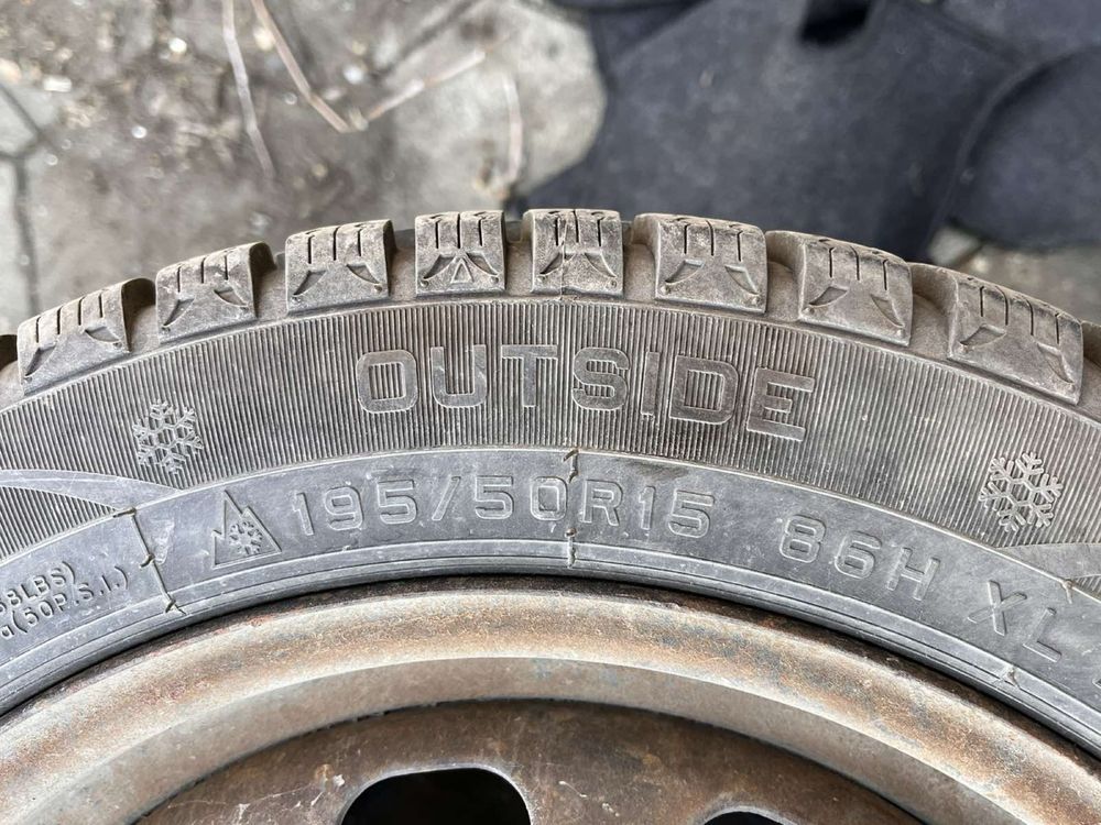 195/60R15 джанти за Форд + зимни гуми