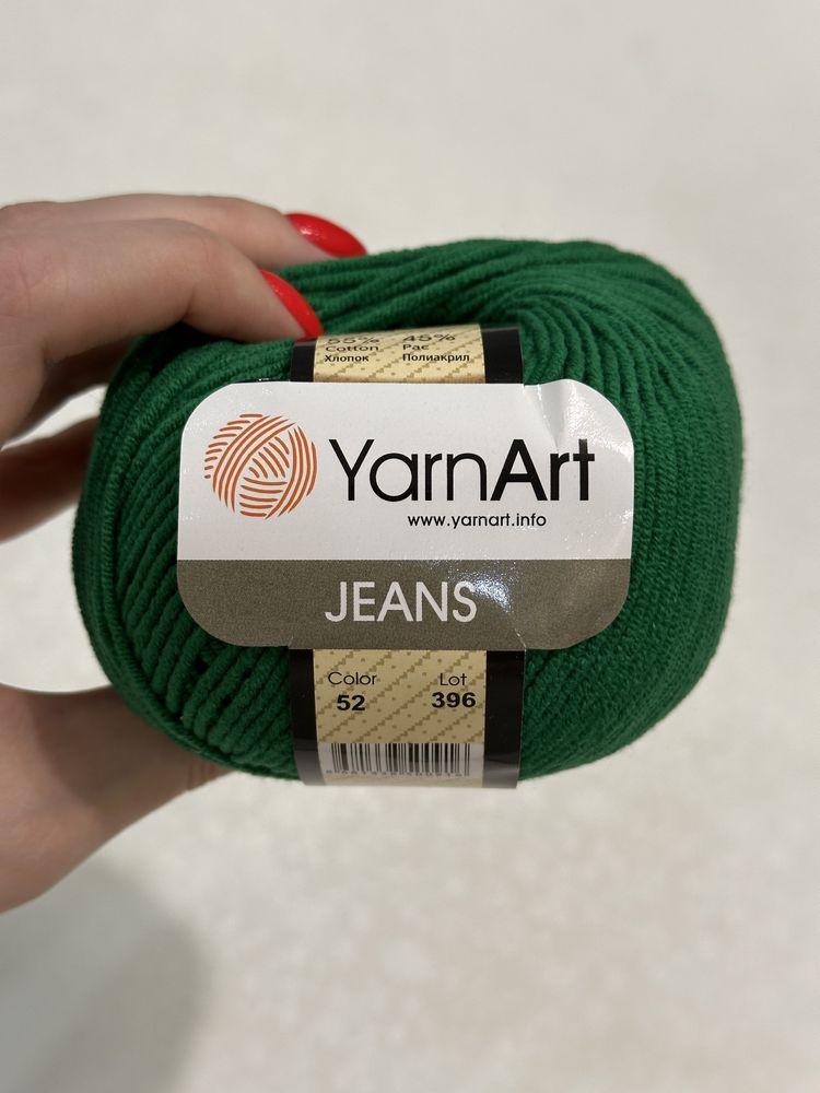 Пряжа для вязания YarnArt Jeans