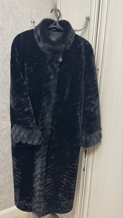 Мутон норка жағалы, норка жеңі 50-52рр