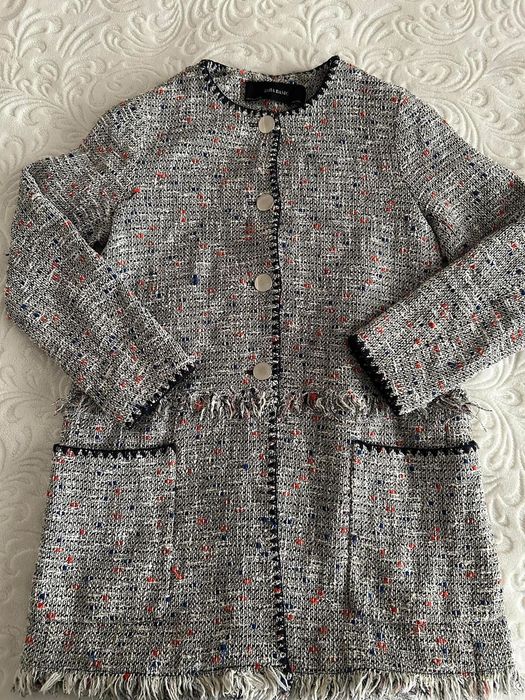Сако от букле Зара в размер СДамско преходно яке Sinsay