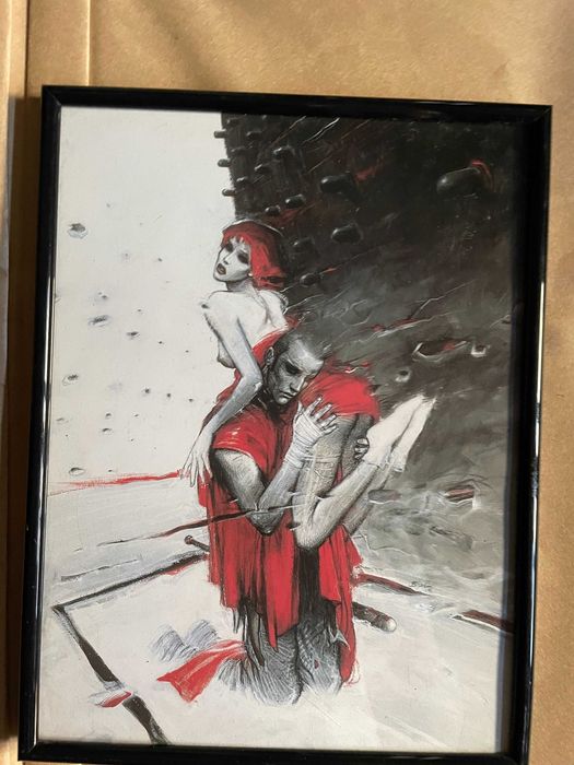 tablou Romeo si Julieta print oficial artist modern Brussels Belgia