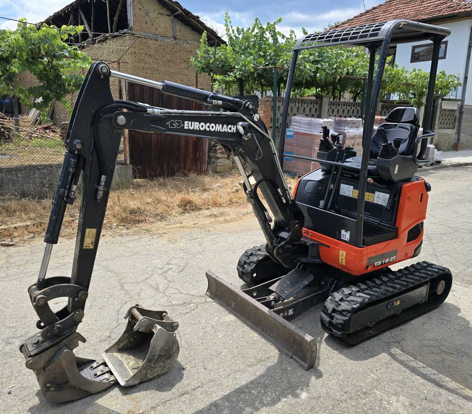 Багер Yanmar EUROCOMACH ES 18 ZT Нов Внос!