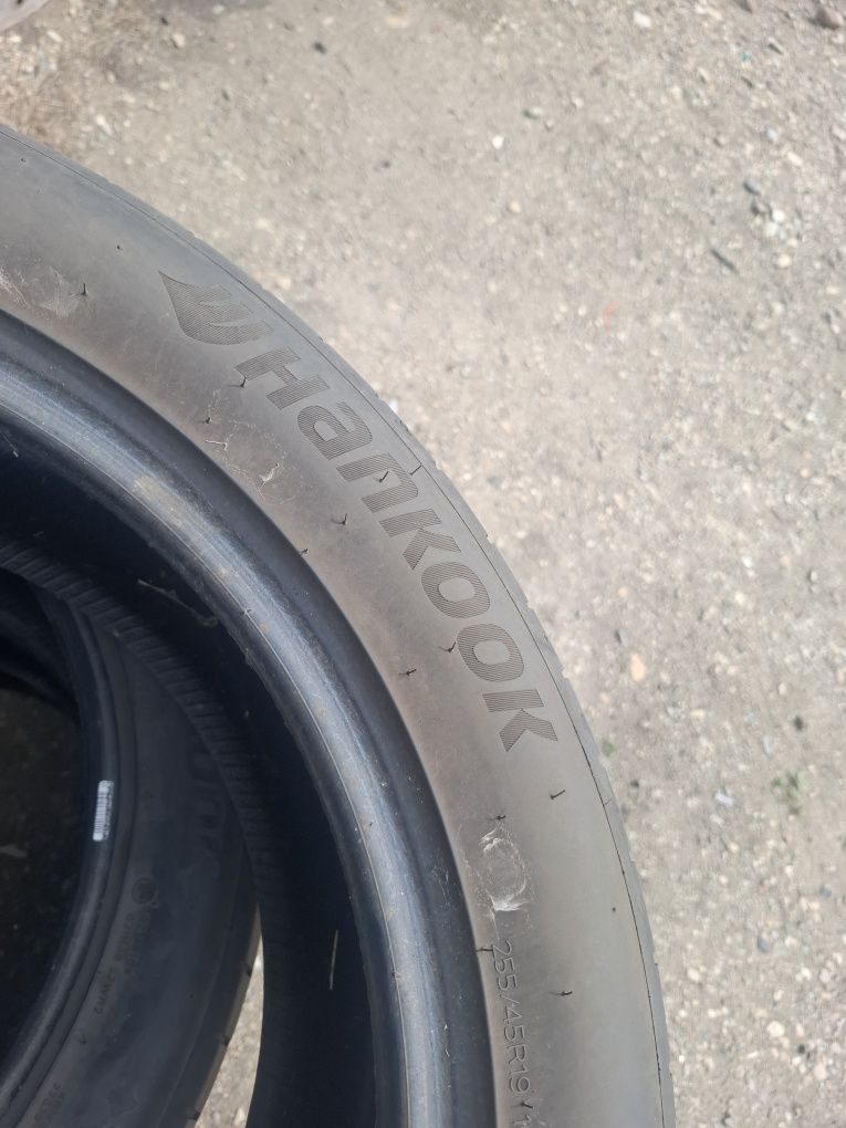 Vand set 4 anvelope 255 45 19 hankook de vara bune dot 2023