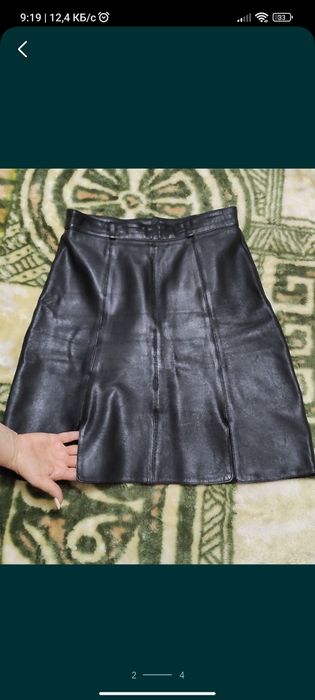 Продам натуральную кожаную юбку