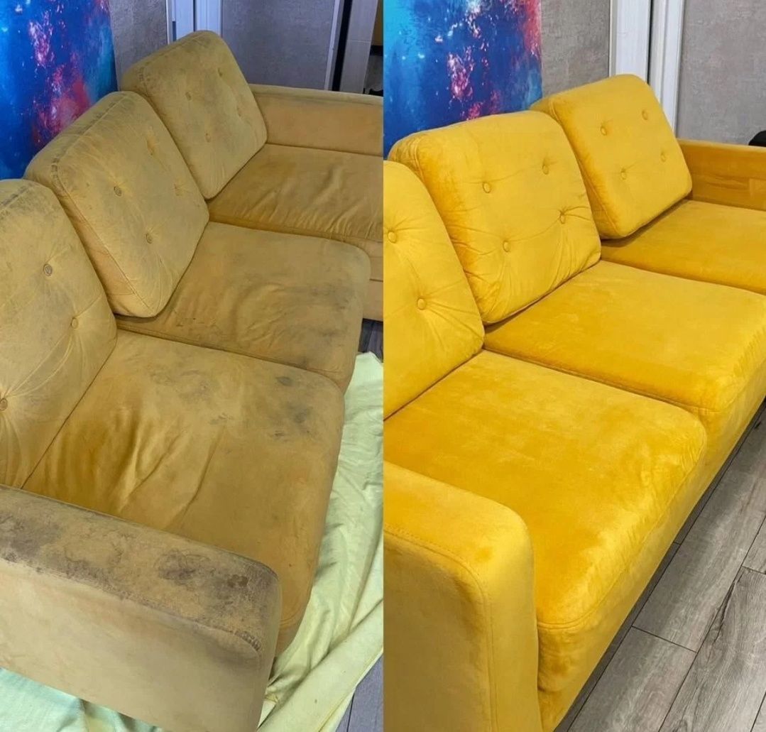 Химчистка дивана матраса