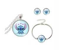 Set colier/lantisor +bratara +cercei Lilo si Stitch