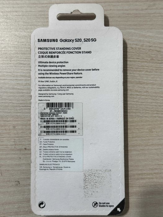 Iphone 12/12 pro magsafe & Samsung S20/S205g protective standing cover