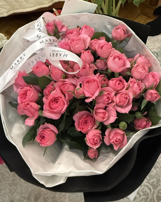 Кустовые розы marry flowers