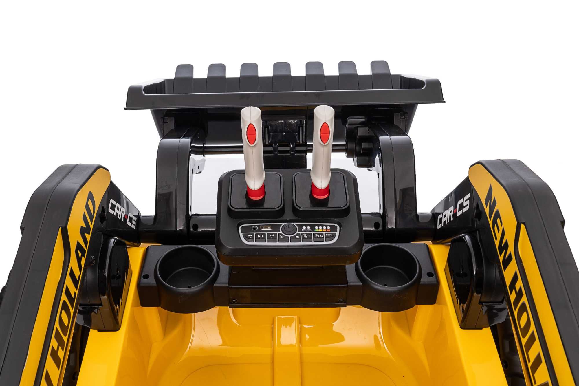 Incarcator frontal NEW Holland 300W 12V, cupa actionata electric