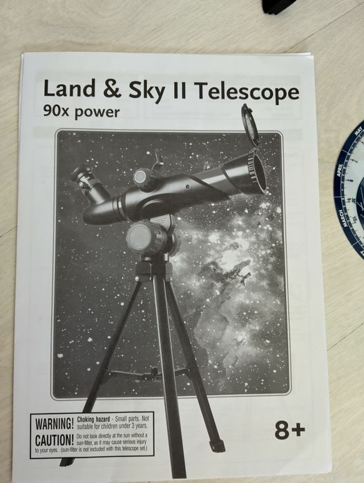 Детски телескоп с увеличение х90 пъти