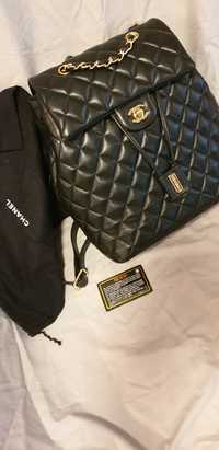 Rucsac/Backpack Chanel piele naturala nou Original 100%