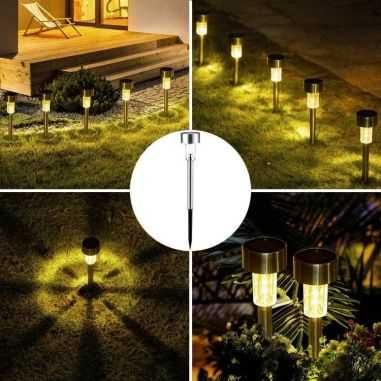 Set 5 Lampi Solare LED DAVIKER, pt gradina sau curte NOU