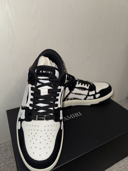 Amiri Leopard Skel Top Low