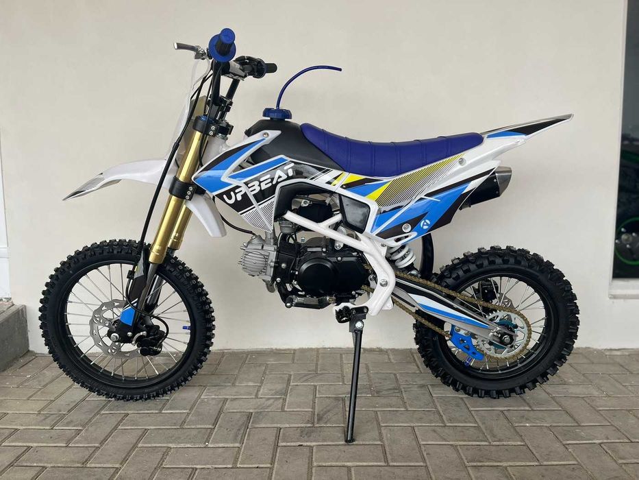 Motocicleta cross Upbeat 17/14 125cc 4T benzina albastru
