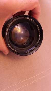 Sony Wide Conversion Lens x0.7 VCL-0758 A, Made in Japan