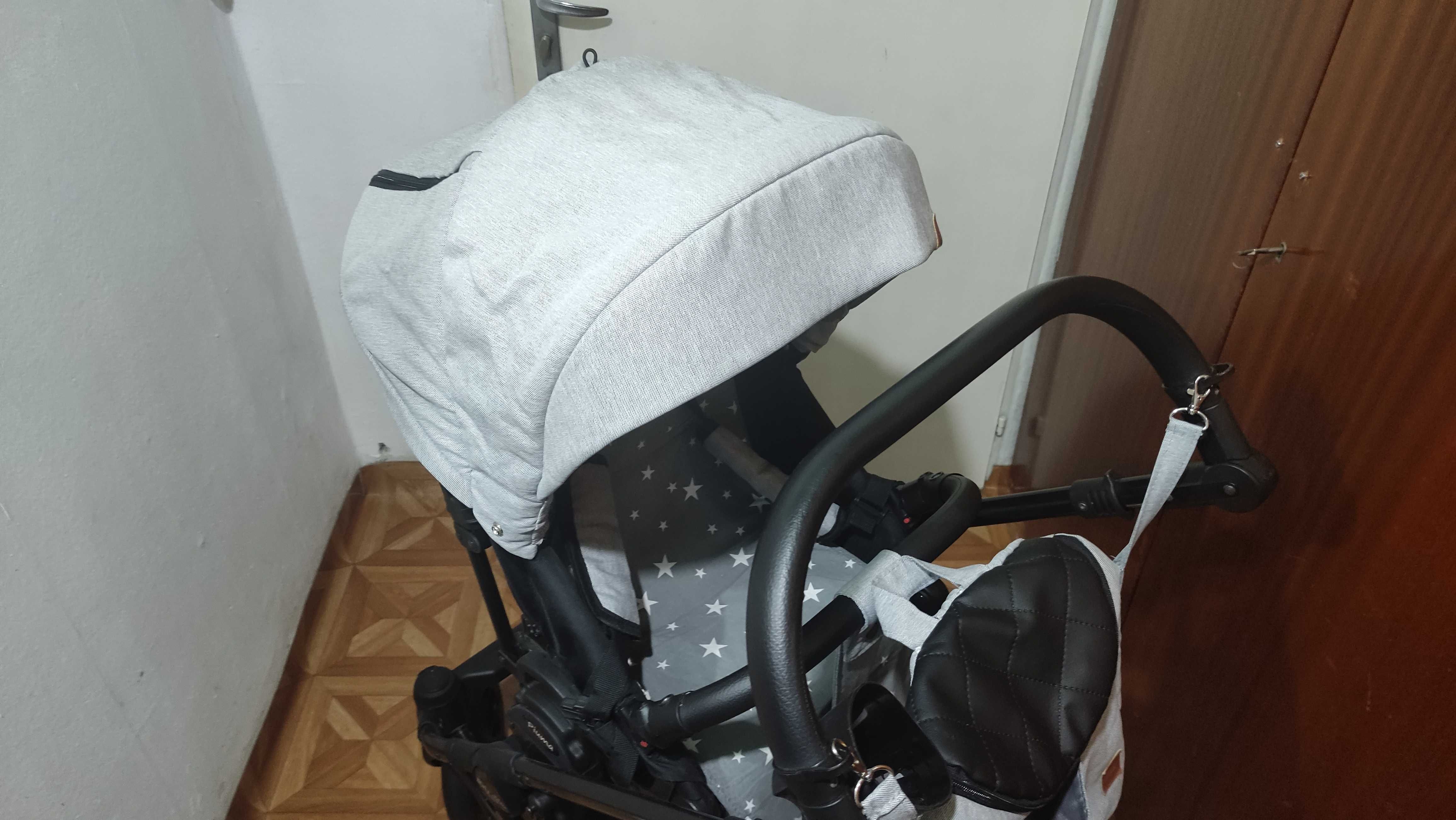 Бебешка комбинирана количка BABY MERC PIUMA 3 в 1