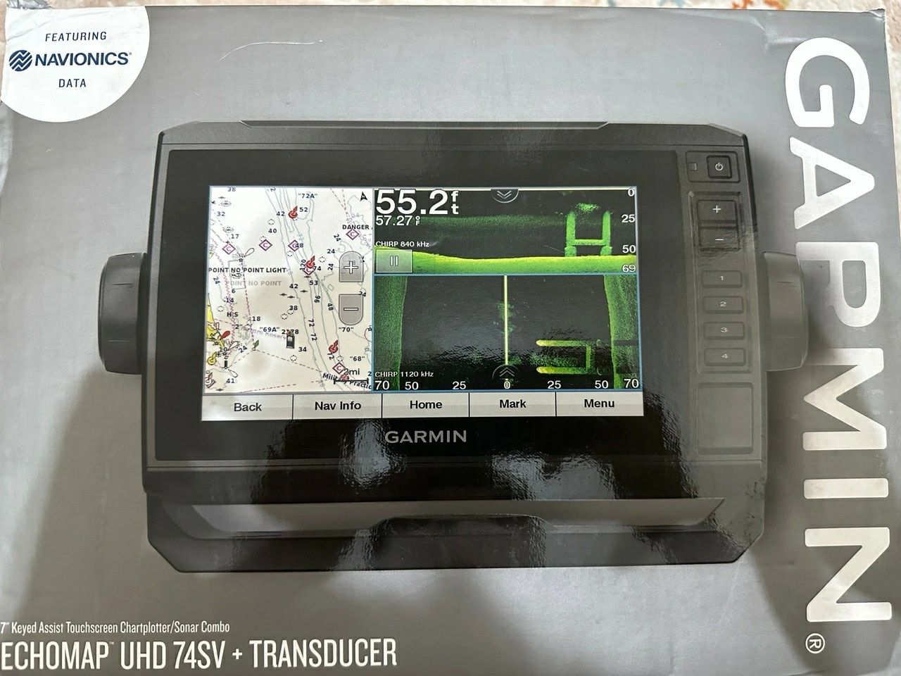 Продам Garmin UHD 74SV эхолот