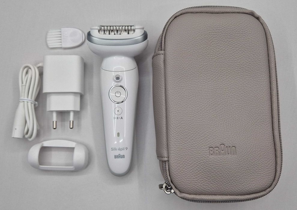 Epilator Braun Silk-epil 9 9-000 Wet & Dry, MicroGrip, Smart Light