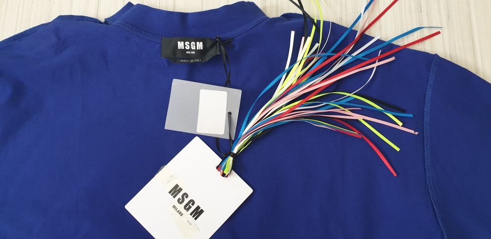 MSGM Milano Oversize Cotton Mens Size M НОВО! ОРИГИНАЛ! Мъжка Тениска!