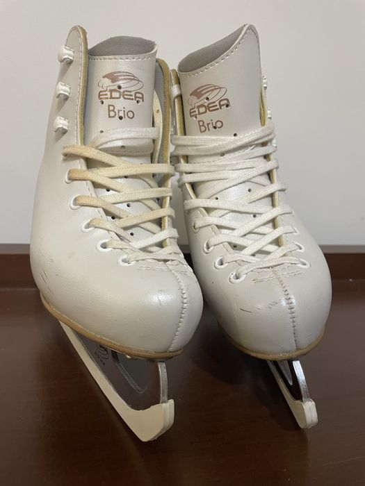 Patine profesionale Edea Brio Ivory pentru copii