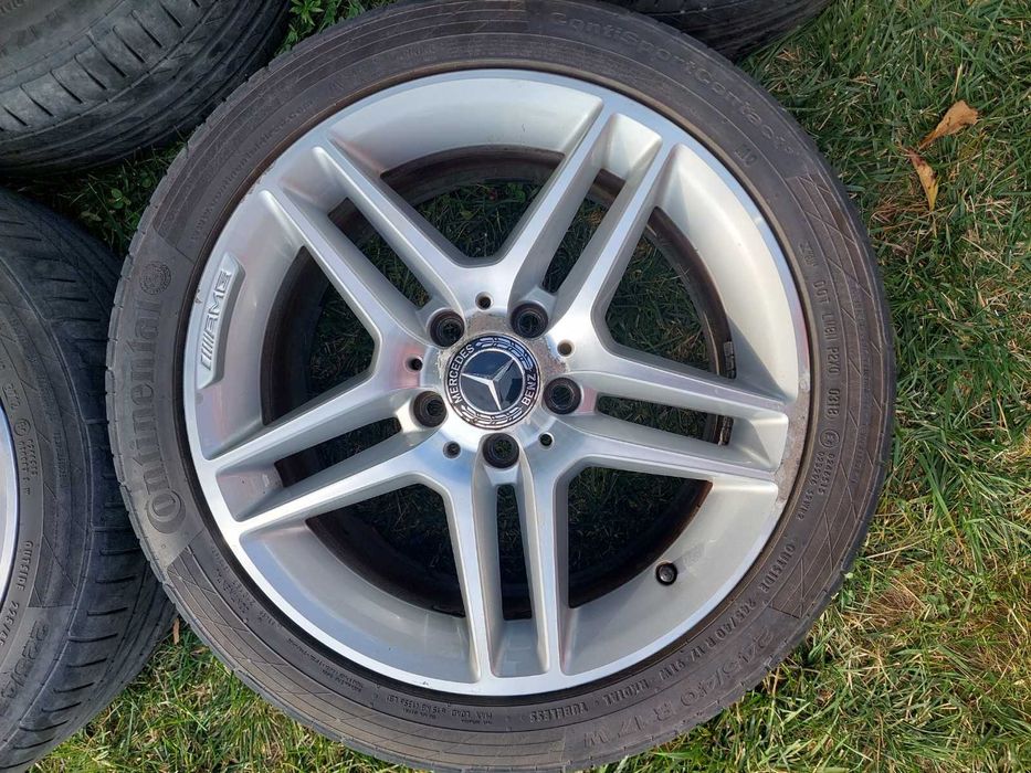 Джанти с гуми за Мерцедес w204 5/112/17  AMG