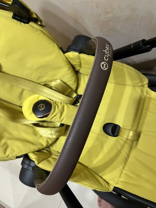 Като нова Cybex priam 4 yellow /rose gold/