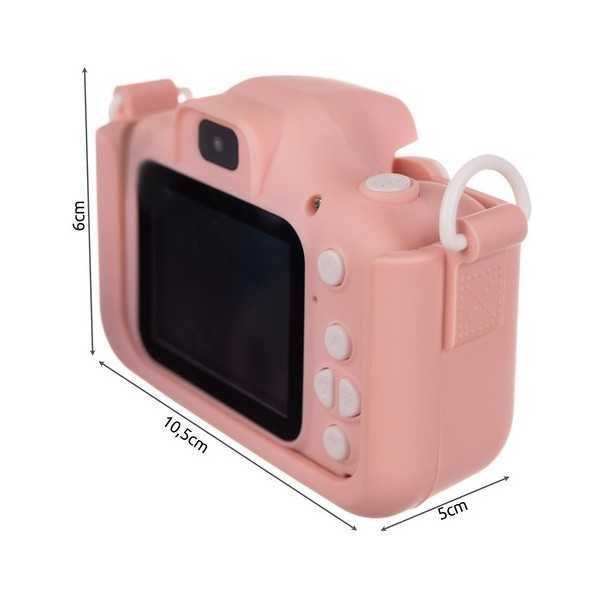 Aparat foto digital pentru copii Kitty, 2 inch, 3MP, card 16GB Kruzzel