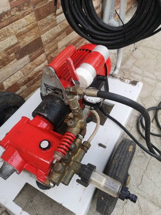 Машина за Отпушване на канали Rotheberger 220V160bar БуталнаПомпа Кера