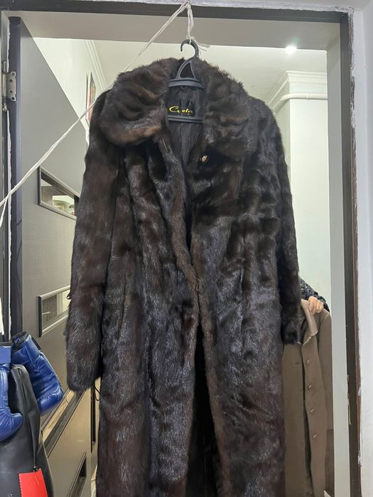 Роскошная норковая шуба — натуральный мех, тёплая и элегантная