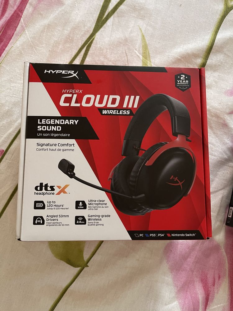 HyperX cloud 3 wireless