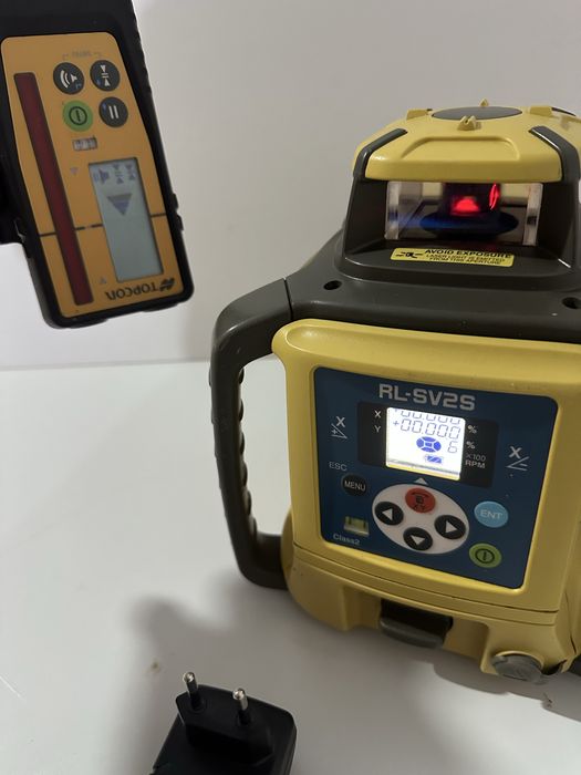 Topcon RL-SV2S laser exterior dubla panta