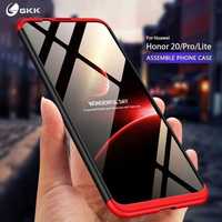 Huawei Honor 20 Lite / 10 Lite / GKK 3 в 1 твърд мат кейс