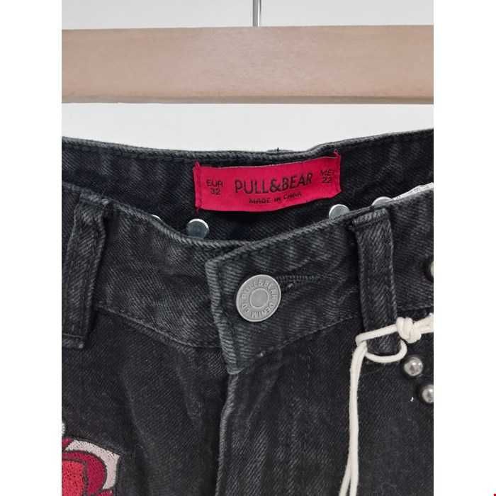 Blugi scurti  negri talie inalta