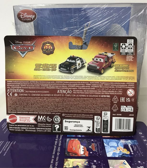 Disney Cars Sheriff si Adam Roadriguez