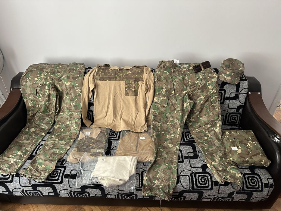Set haine militare și bocanci
