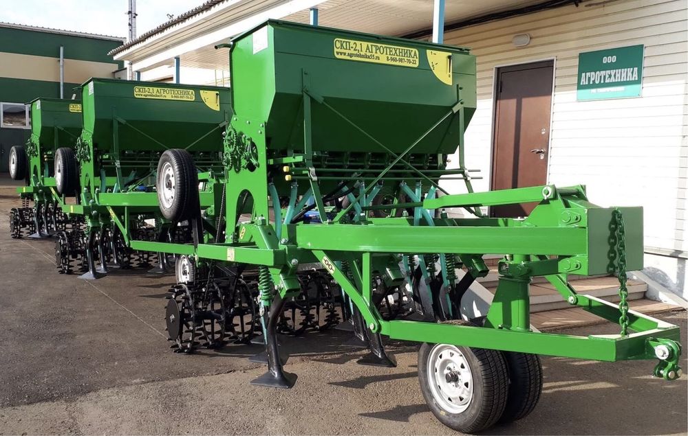 Сеялка-культиватор КСКП-2,1 ДУ ОМИЧКА со скидкой ПРЕМИУМ