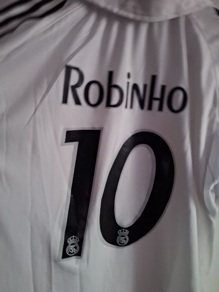 tricou robinho real adidas L ca nou