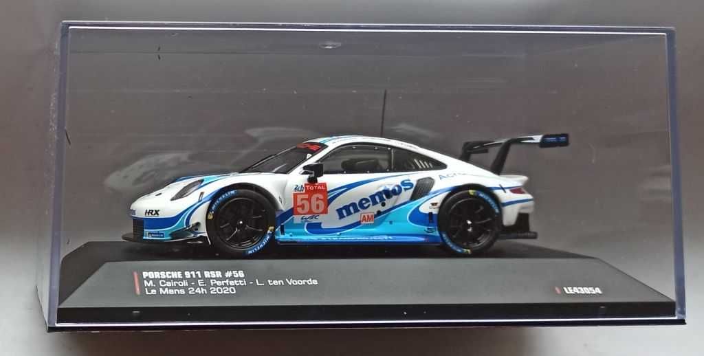 Macheta Porsche 911 RSR "Mentos" Le Mans 2020 - IXO 1/43 (LeMans)