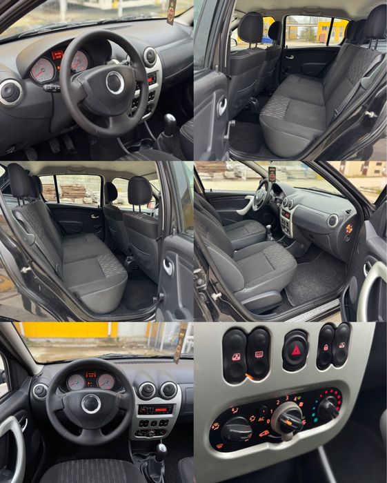 Dacia Sandero 2011 1.2 Benzina 75 C.P Euro 5 A/C Import Black Line