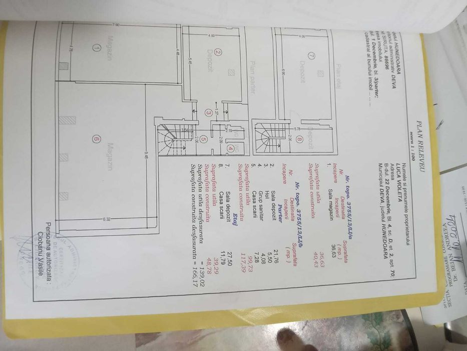 Vând spatiu comercial in centrul Devei