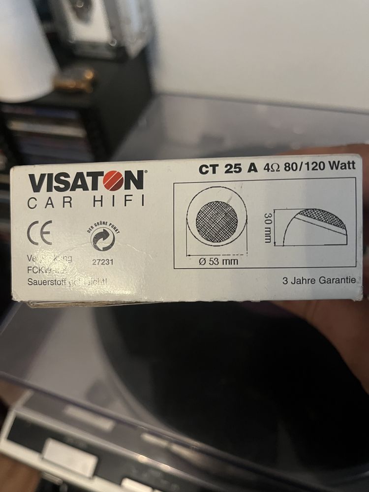 Tweetere auto Visaton CT25A NOS