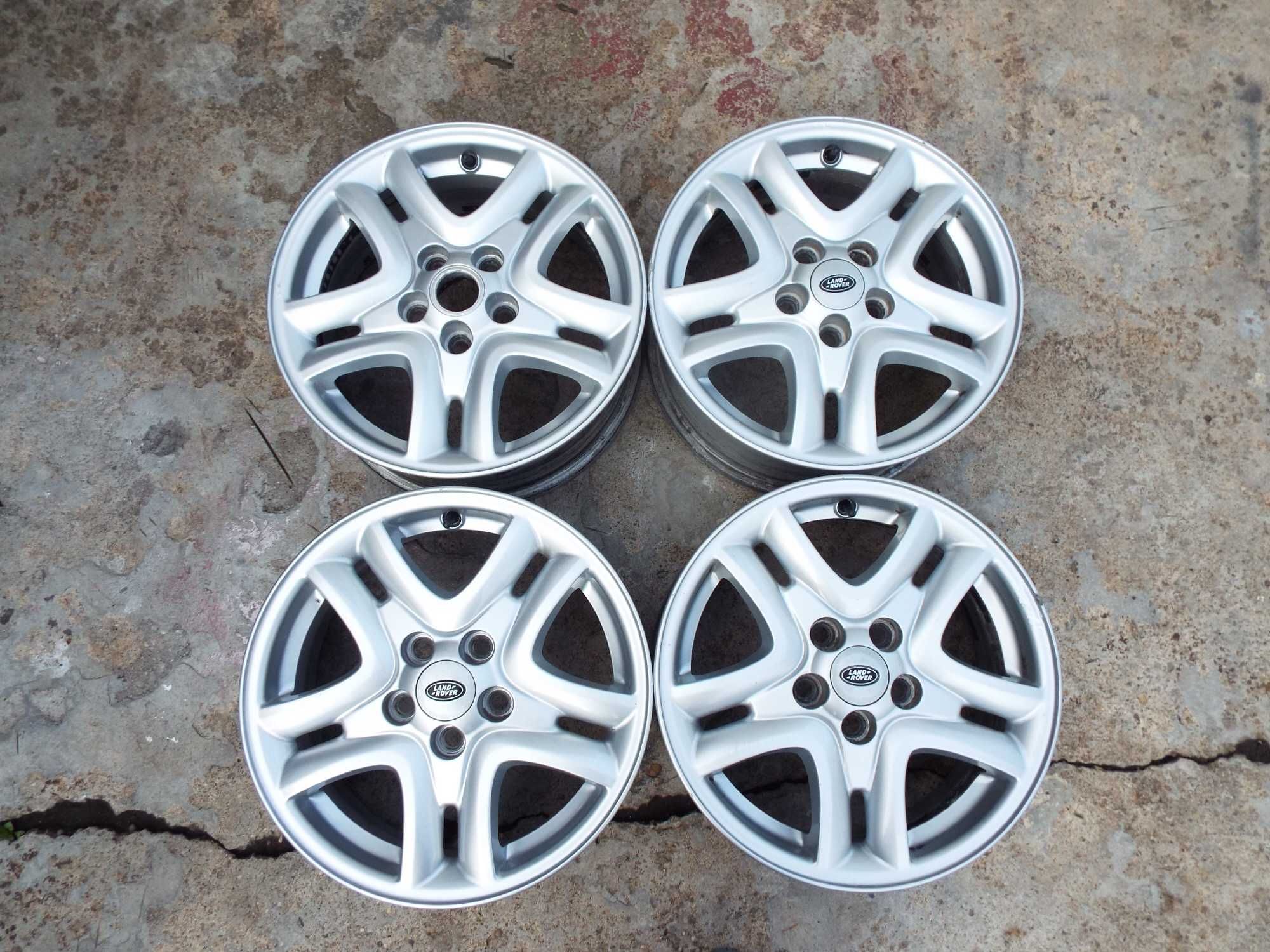 vand 4 jante aliaj pe 16" originale land rover freelander 2 pret 1200r