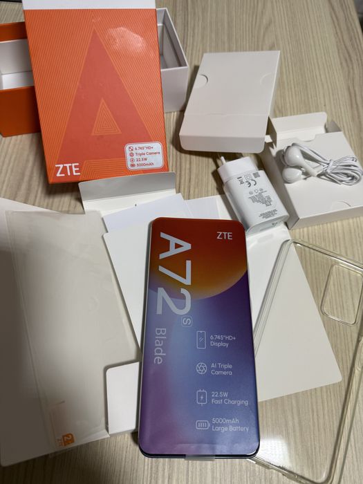 ZTE Blade A72S 6GB RAM Full Box