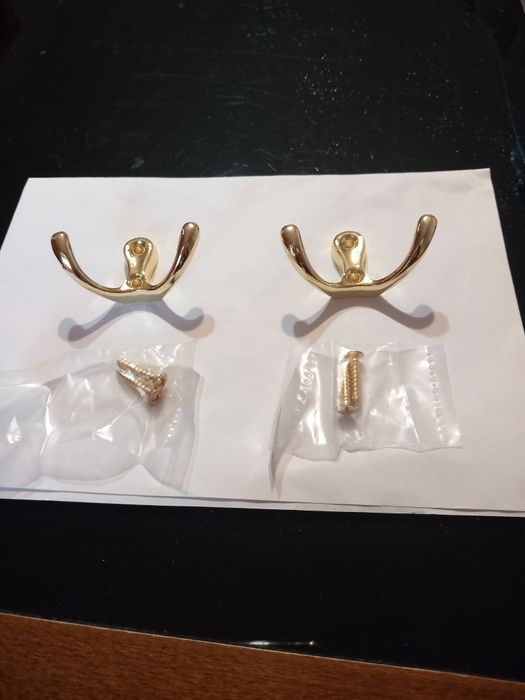 Стилни, двойни закачалки 8бр