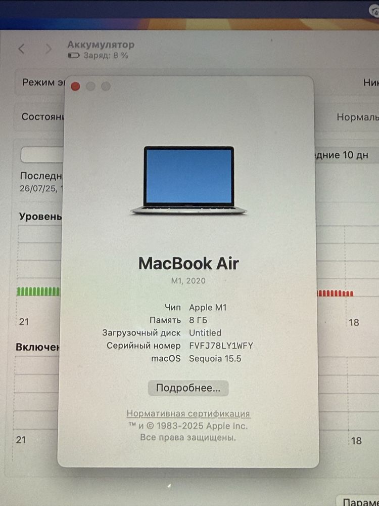 Mackbook air 2020