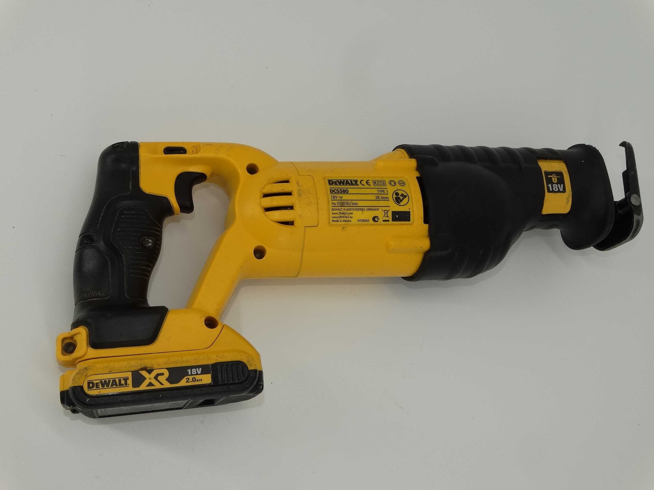 Dewalt DCS 380 / 2.0 ah - Саблен трион