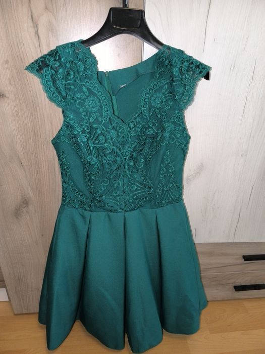 Официална рокля зелена